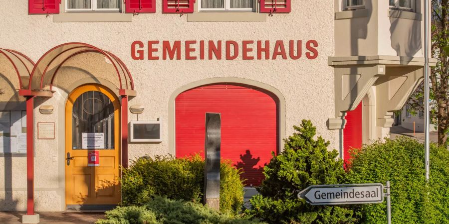 Gemeindeverwaltung in Gommiswald an der Rietwiesstrasse 2.