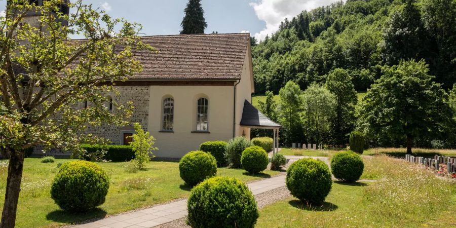 Die ref. Kirche Dussnang in der Gemeinde Fischingen.