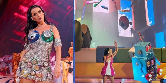 Katy Perry überrascht in Las Vegas mit ausgefallenen Outfits. Katy Perry