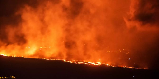 Cumbre Vieja volcano eruption