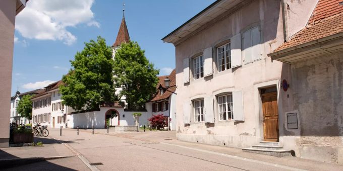 Die St. Jakobskirche in Sissach. Die St. Jakobskirche in Sissach.