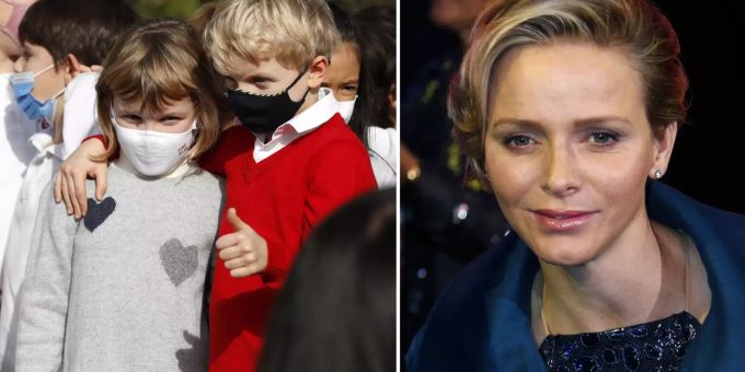 Fürstin Charlène erholt sich nur langsam. charlène von monaco