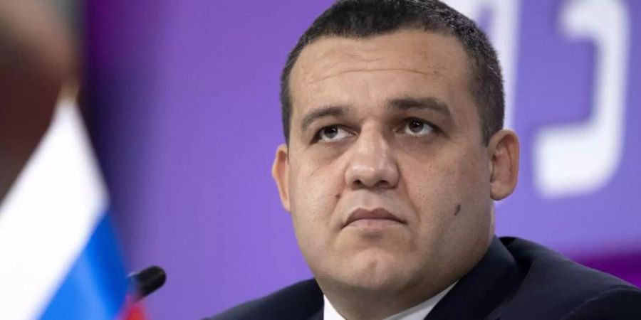 Umar Kremlev, Präsident des Internationalen Boxverbandes (AIBA). Foto: Alexander Zemlianichenko/AP/dpa