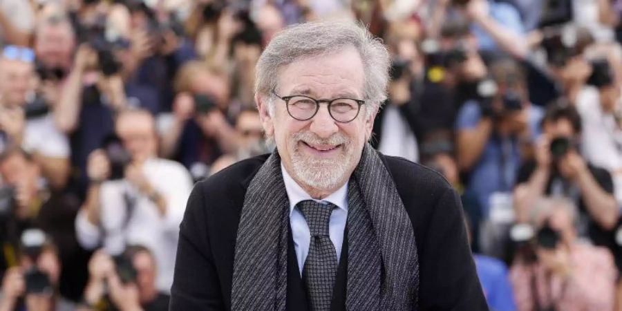 US-Regisseur Steven Spielberg bei den 69. Filmfestspielen in Cannes. Foto: Julien Warnand/EPA FILE/dpa