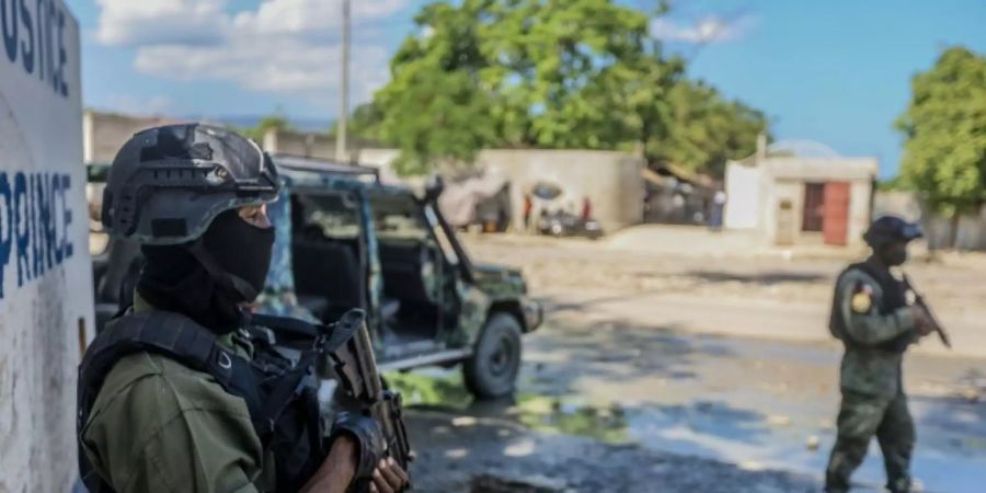 Soldaten in Haiti