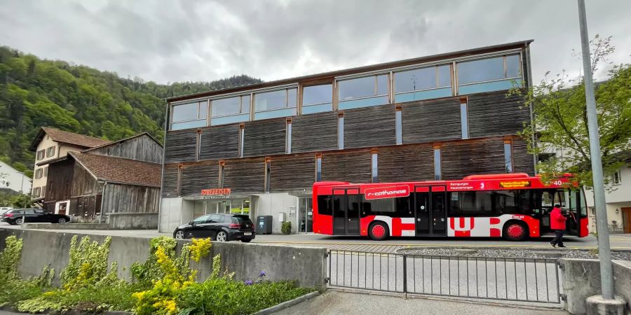 Das Gemeindehaus in Untervaz.