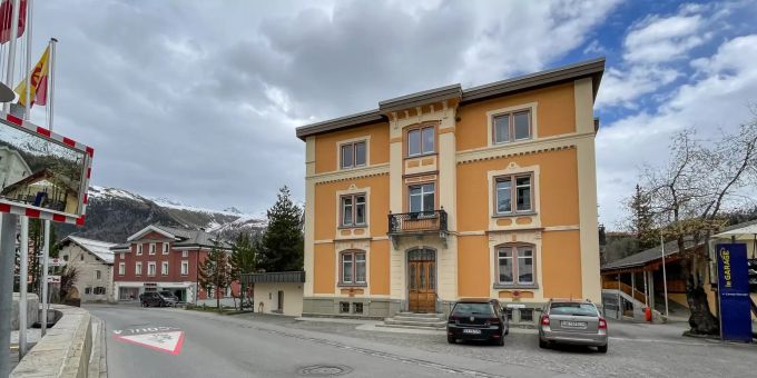 Dorfzentrum Celerina/Schlarigna. Dorfzentrum Celerina/Schlarigna.