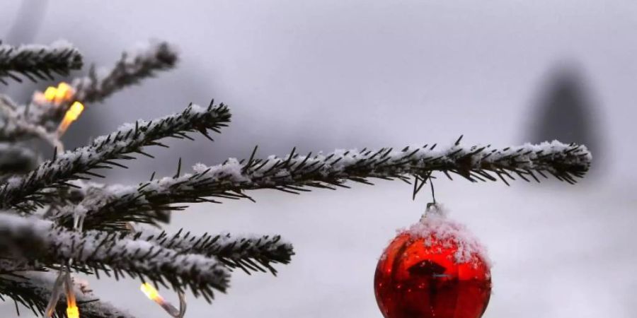 Der Klimawandel schmälert in vielen Regionen Deutschlands die Aussicht auf Weisse Weihnachten. Foto: Karl-Josef Hildenbrand/dpa