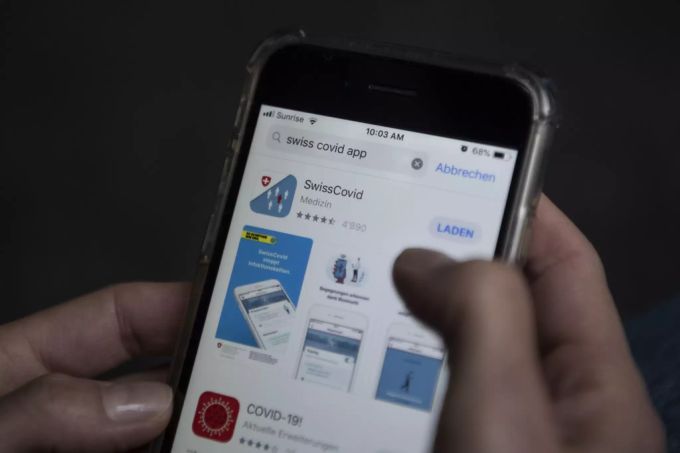 Swiss Covid, die Contact-Tracing App der Schweiz. Swiss Covid