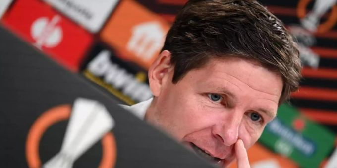 Will mit Eintracht Frankfurt den Einzug ins Achtelfinale der Europa League klarmachen: Cheftrainer Oliver Glasner. Foto: Arne Dedert/dpa Will mit Eintracht Frankfurt den Einzug ins Achtelfinale der Europa League klarmachen: Cheftrainer Oliver Glasner. Foto: Arne Dedert/dpa