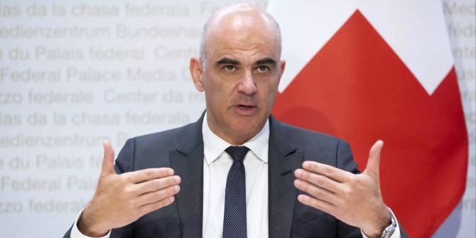 Alain Berset Bundesrat Coronavirus