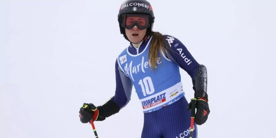 Verpasst die WM: Sofia Goggia aus Italien. Foto: Alessandro Trovati/AP/dpa