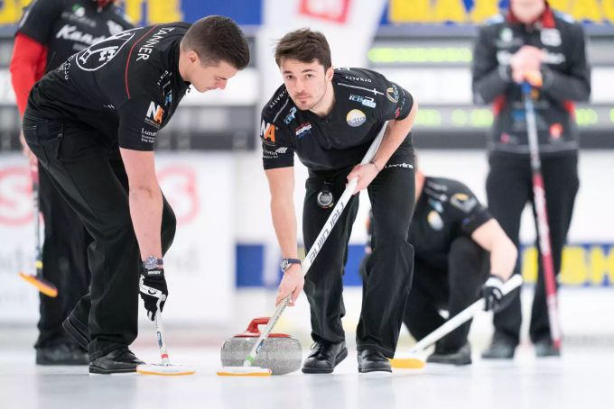 Der Final der Männer war eine klare Angelegenheit. Curling