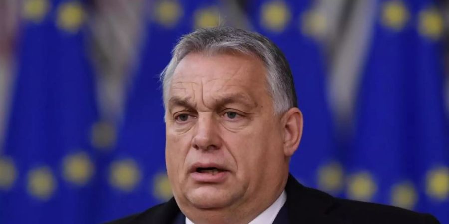 Ungarns Ministerpräsident Viktor Orban wird bei der nächsten Parlamentwahl von einer gemeinsamen Oppositionsliste herausgefordert. Foto: John Thys/Pool AFP/AP/dpa