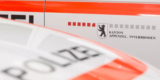 Das Logo der Kantonspolizei Appenzell Innerrhoden. Kantonspolizei Appenzell Innerrhoden