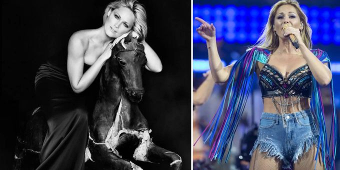 Hoch zu Ross - So tröstet Helene Fischer Fans über Corona-Flaute hinweg