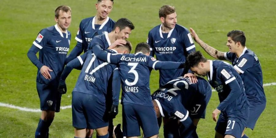 Der VfL Bochum feierte einen Heimsieg. Foto: Roland Weihrauch/dpa