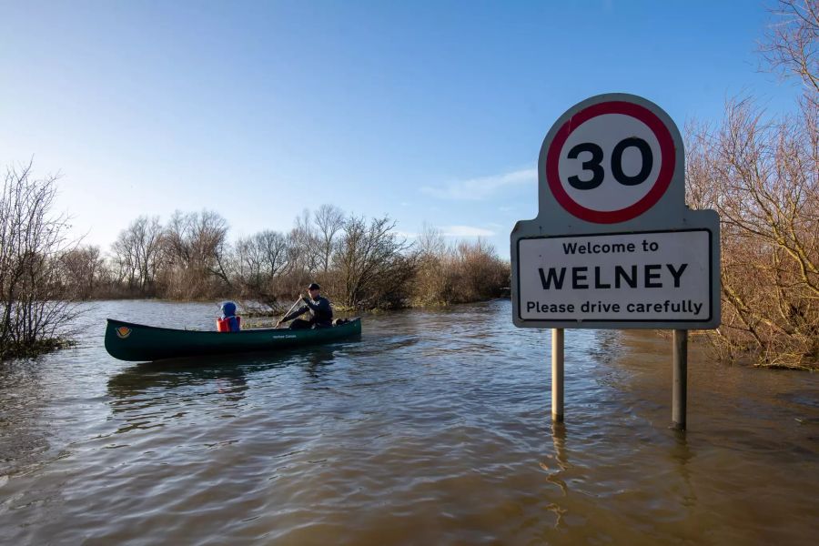 Überschwemmungen in Grossbritannien