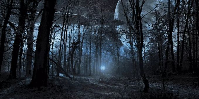 Künstlerische Darstellung zum Thema Ausserirdische. Aliens Proxima Centauri
