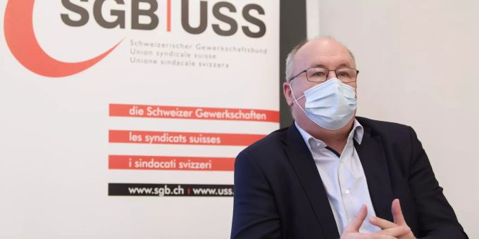 Gewerkschafts-Boss Pierre-Yves Maillard fordert Lockerungen der Massnahmen gegen das Coronavirus. Coronavirus