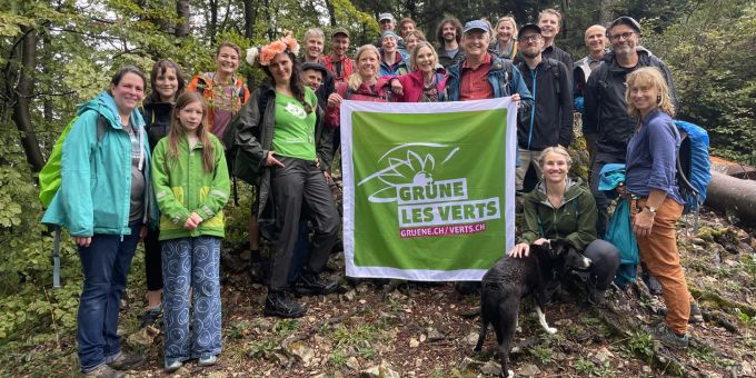 1. August - Grüne BL und SO machen gemeinsame Wanderung