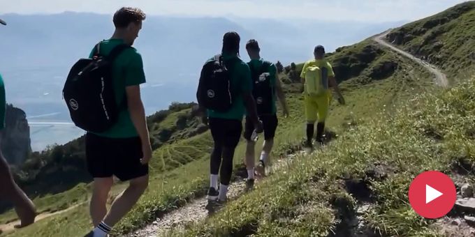 «Harte Aufstiege» - FC St.Gallen im Höhentraining für die neue Saison