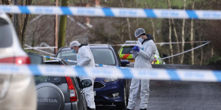 Im Februar war ein ranghoher Polizist in Nordirland niedergeschossen worden.