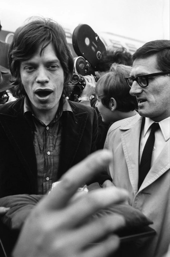 Mick Jagger, 1967, am Züricher Flughafen. (Archivbild) mick jagger