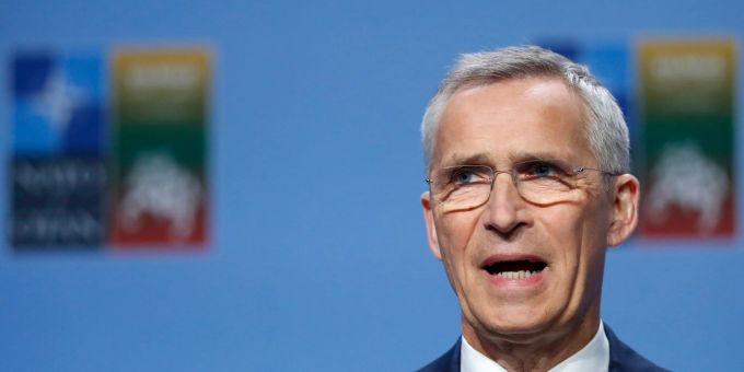 Nato-Generalsekretär Jens Stoltenberg. Nato-Generalsekretär