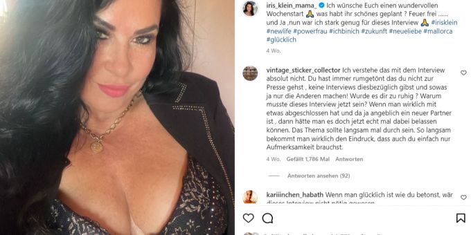 Die Mutter von Daniela Katzenberger hat schon das nächste Körperteil für eine Überarbeitung in Sicht. Daniela Katzenberger Iris Klein