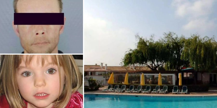 Der Verdächtige Christian Brückner hat das Pool des Hotels gewartet, aus dem Maddie McCann entführt wurde.