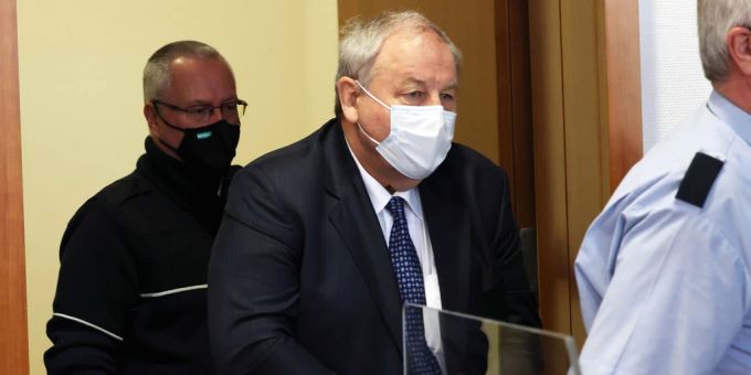 Hanno Berger steht vor Gericht. Hanno Berger