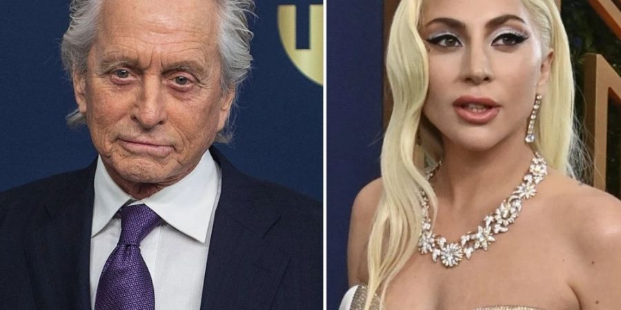 Michael Douglas Lady Gaga