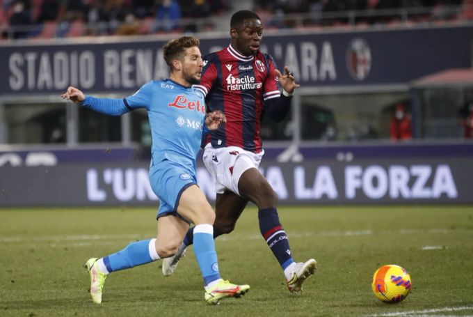 Adama Soumaoro vom FC Bologna. Serie A