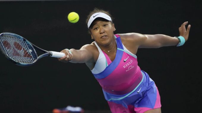 Naomi Osaka in Aktion. Naomi ?saka