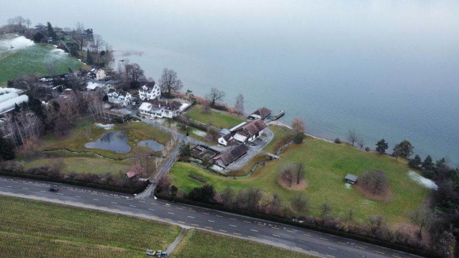 Das Landgut von Tina Turner in Stäfa ZH am Zürichsee.