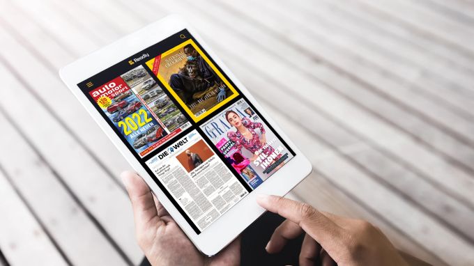 Readly laden Sie auf ihr Wunschgerät; ob Handy, Tablet oder Laptop Readly App