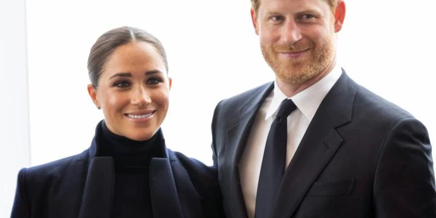 Meghan, Herzogin von Sussex, und ihr Ehemann Prinz Harry, Herzog von Sussex, zeigen Präsenz am Martin Luther King Day in den USA. Foto: Taidgh Barron/ZUMA Press Wire/dpa