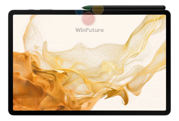 Beim Tab S8+ und Tab S8 fallen die Bildschirmränder deutlich breiter aus. Samsung Galaxy Tab S8