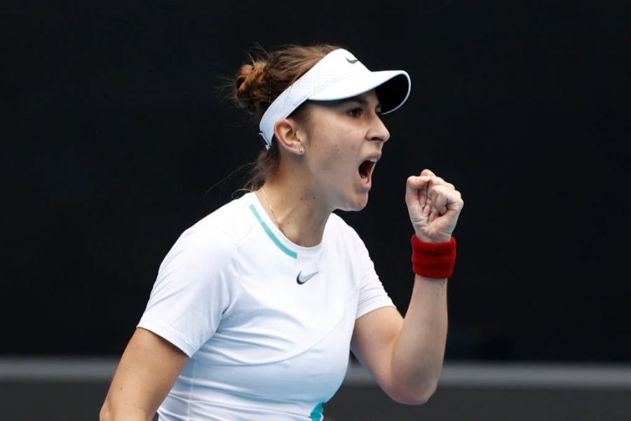 Belinda Bencic gewinnt den Auftakt an den Australian Open souverän.