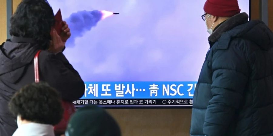 Raketenstart in Nordkorea