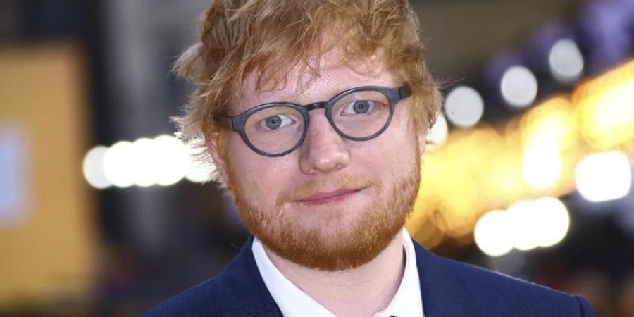 Ed Sheeran baut vor. Foto: Joel C Ryan/Invision/AP/dpa