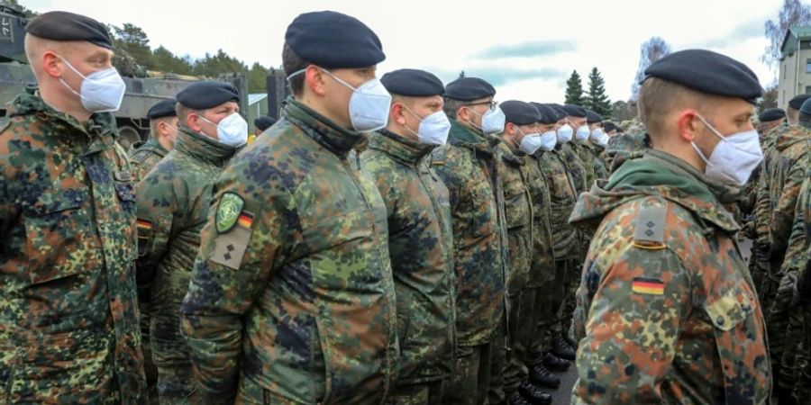 Bundeswehrsoldaten in Litauen