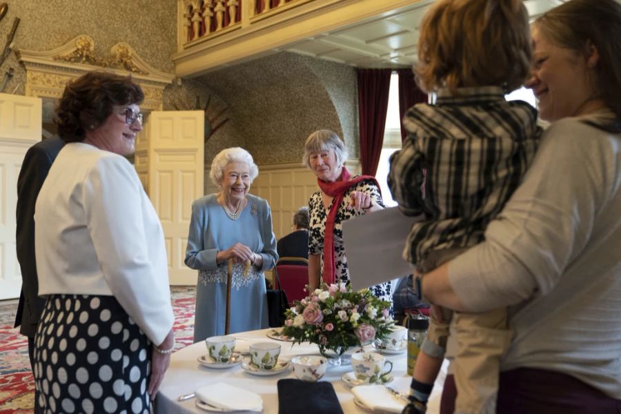 Die Queen veranstaltete in Sandringham eine kleine Eröffnungsfeier.