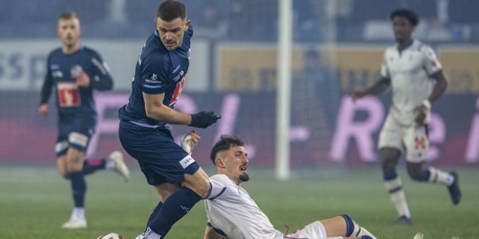 Denis Simani fehlt dem FC Luzern in der Super League derzeit gesperrt. FC Luzern