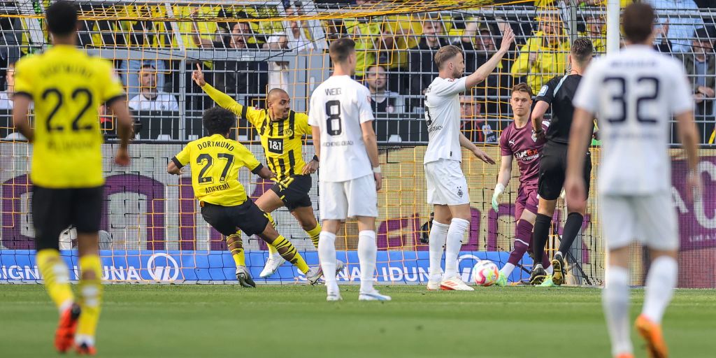 BVB bleibt mit 52Heimsieg gegen Gladbach an den Bayern dran