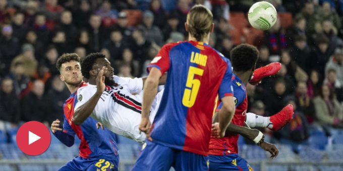 Auch Vogel staunt - Nizza-Star packt gegen FCB Traum-Fallrückzieher aus