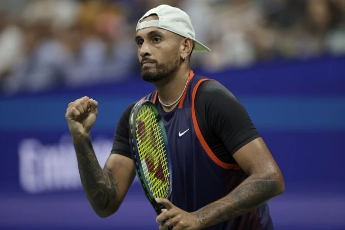 Nick Kyrgios unterstützte die Behörden bei der Suche nach dem Verdächtigen. Nick Kyrgios