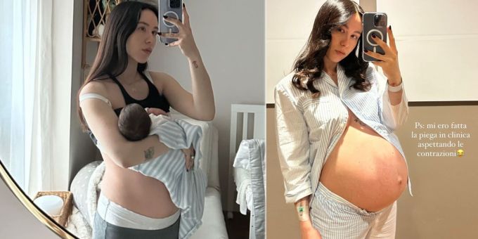 After-Baby-Body - Tochter von Michelle Hunziker zeigt sich nach Geburt