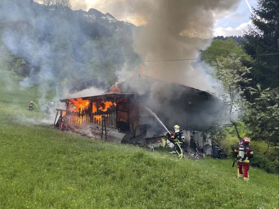 Sachschaden nach Brand